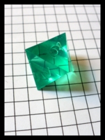 Dice : Dice - 8D - Precision Clear  Aqua